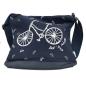 Preview: Umhängetasche Fahrrad blau No Name
